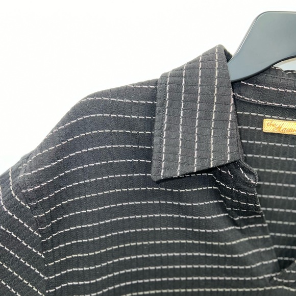 The Havenera Co Polo Shirt Mens Extra Large Multicolor Cotton Blend Buttonless - Picture 6 of 16